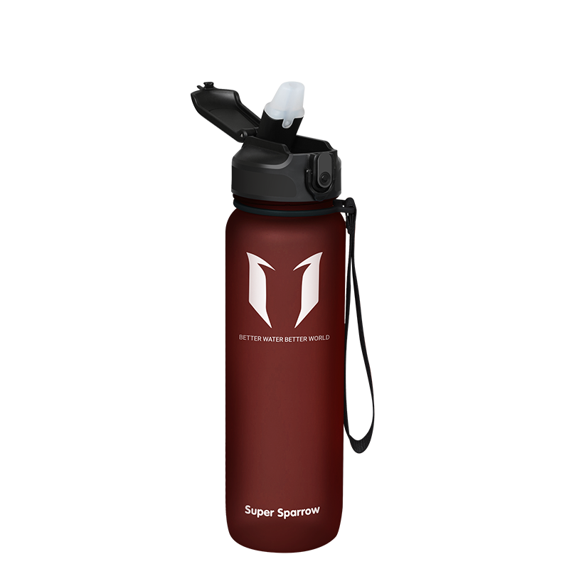Super Sparrow Insulated Water Bottle with Straw - 32 oz - Reusable