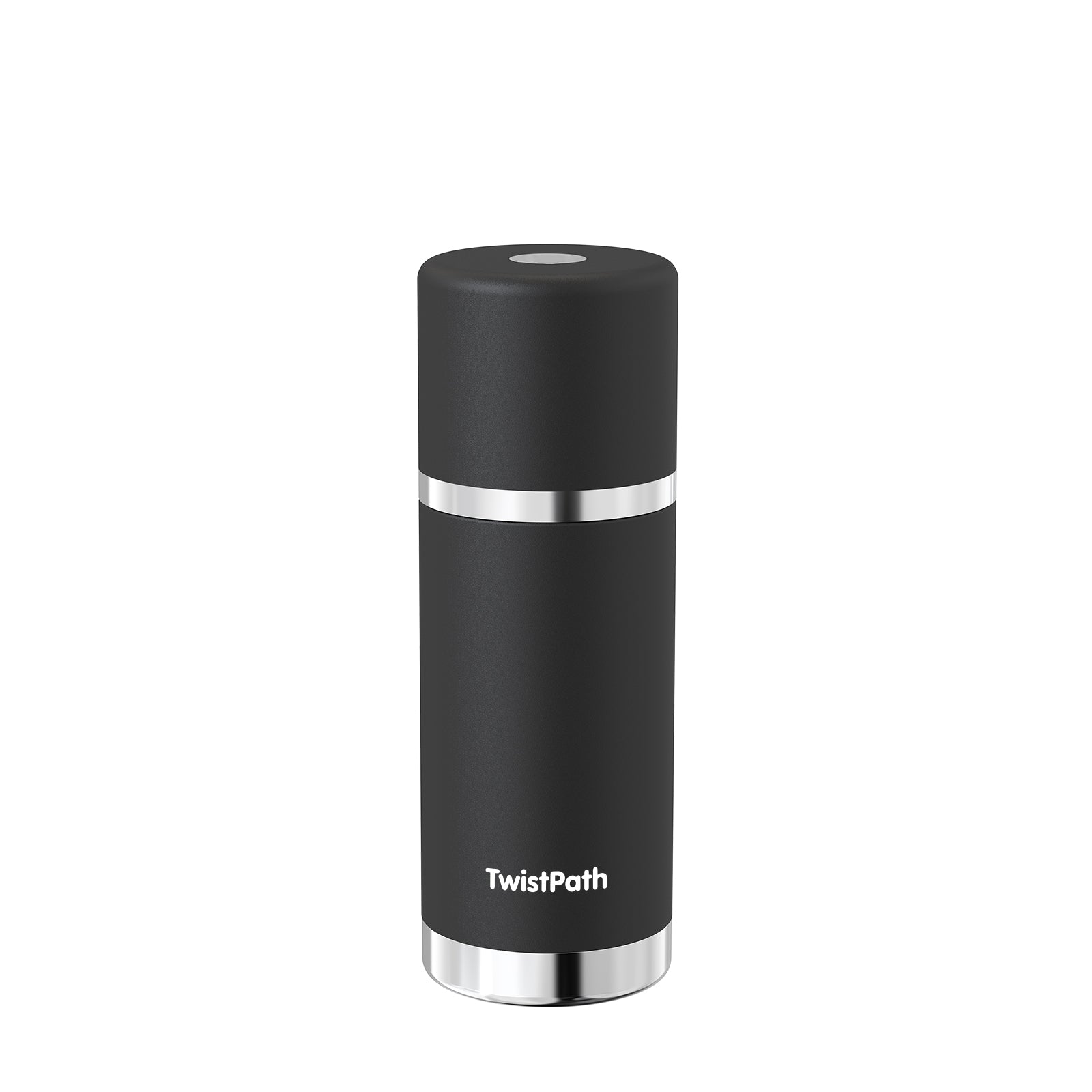TwistPath™FLASK，STRAIGHT THERMOS， LEAKPROOF LID DOUBLES AS CUP，25OZ/750ML