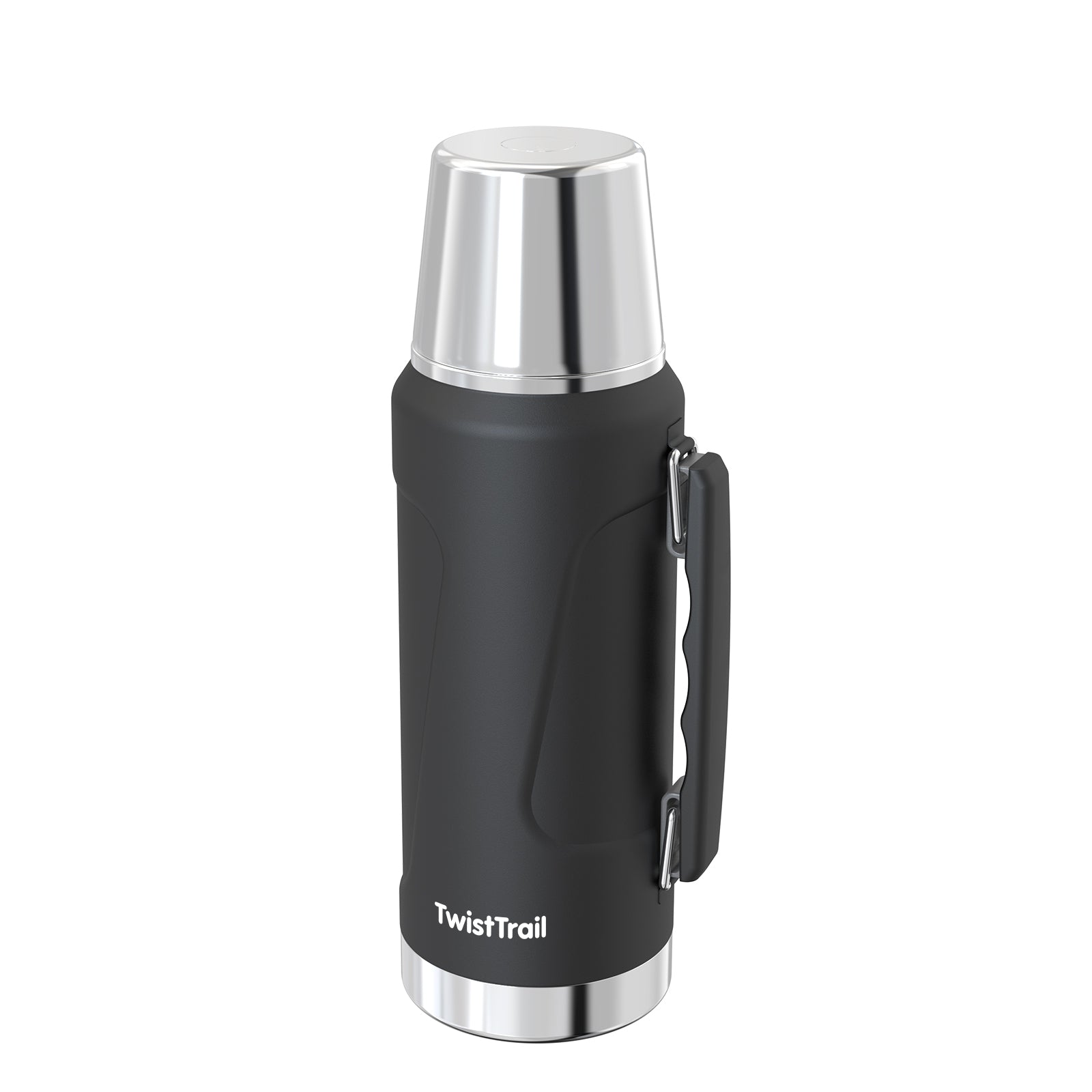 TwistTrail™ Flask，HANDHELD THERMOS，LEAKPROOF LID DOUBLES AS CUP，32OZ / 1000ML