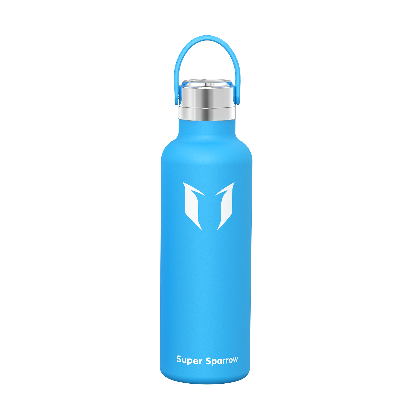 Super Sparrow Botella de Agua Deportiva - 750ml - Sin BPA (Mate- Azul  Medianoche) : : Deportes y aire libre