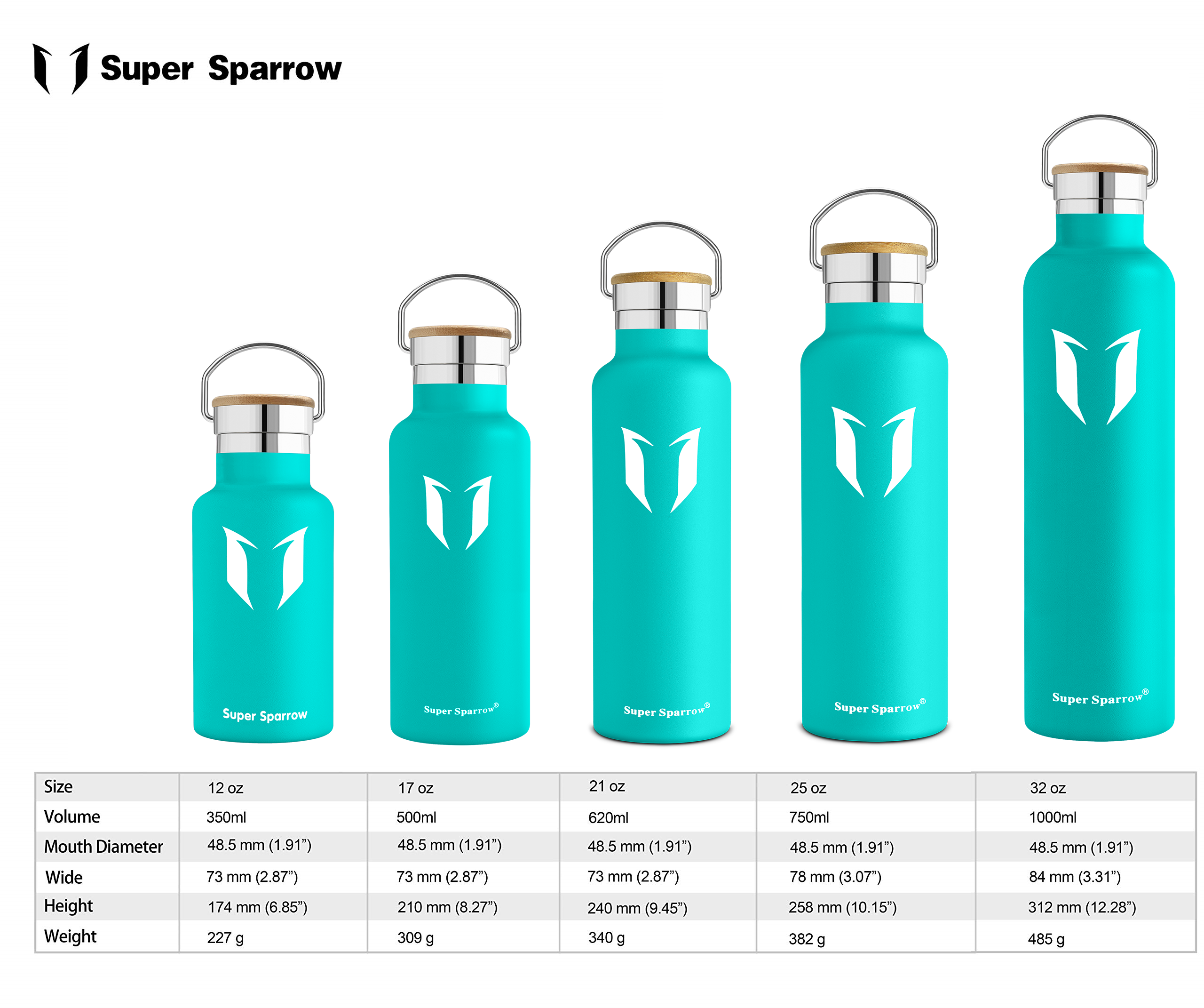 Super Sparrow Ultralight 750 Drink Flask