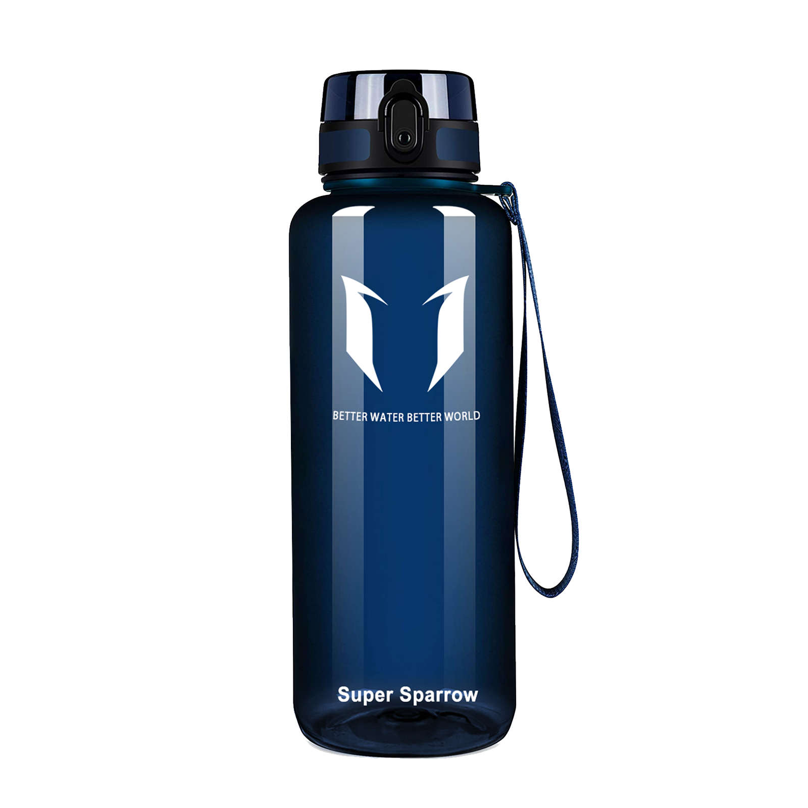Tritan Sports Water Bottle, 51OZ / 1500ML, Transparent