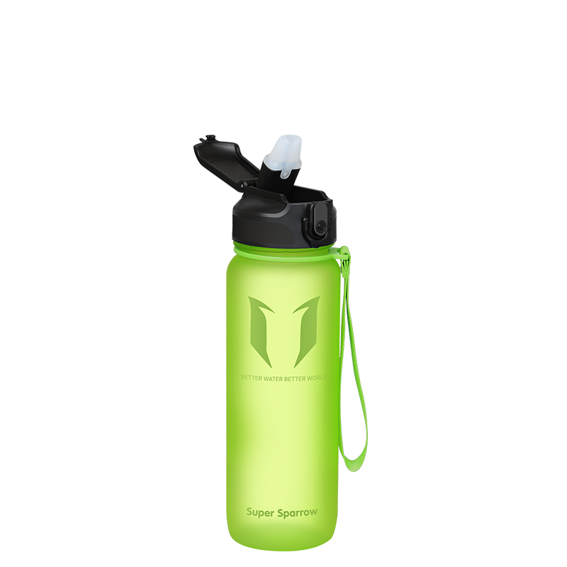 Super Sparrow Sports Water Bottle with Straw - 25 oz/32 oz - Non-Toxic BPA  Free & Eco-Friendly Tritan Co-Polyester Plastic Water Bottle - Leak Proof