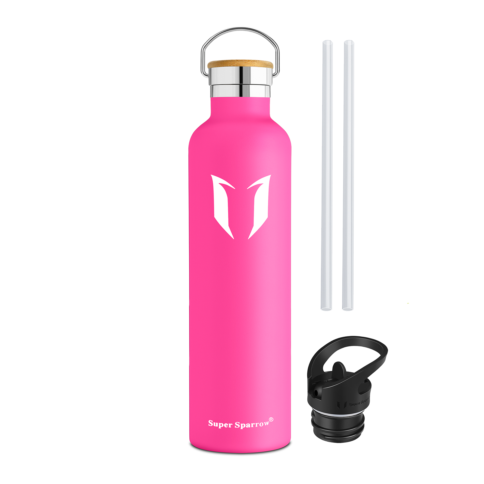 Super Sparrow 1000ML To-Go Stainless Steel Water Bottle, Sage