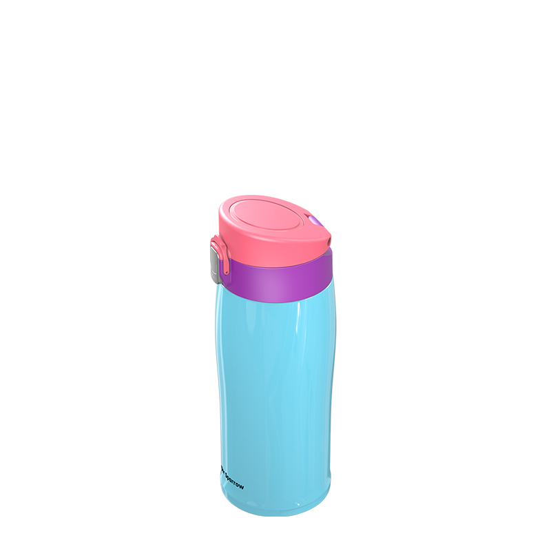  Super Sparrow Botella de agua de acero inoxidable – 11.8 fl oz  – Botella de agua de metal aislada al vacío – Botella de agua de boca  estándar – sin BPA –