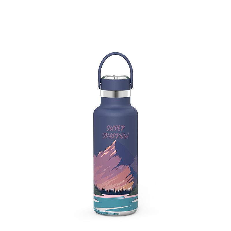 Explore, ultraleichte Edelstahl-Wasserflasche, 17OZ / 500ML
